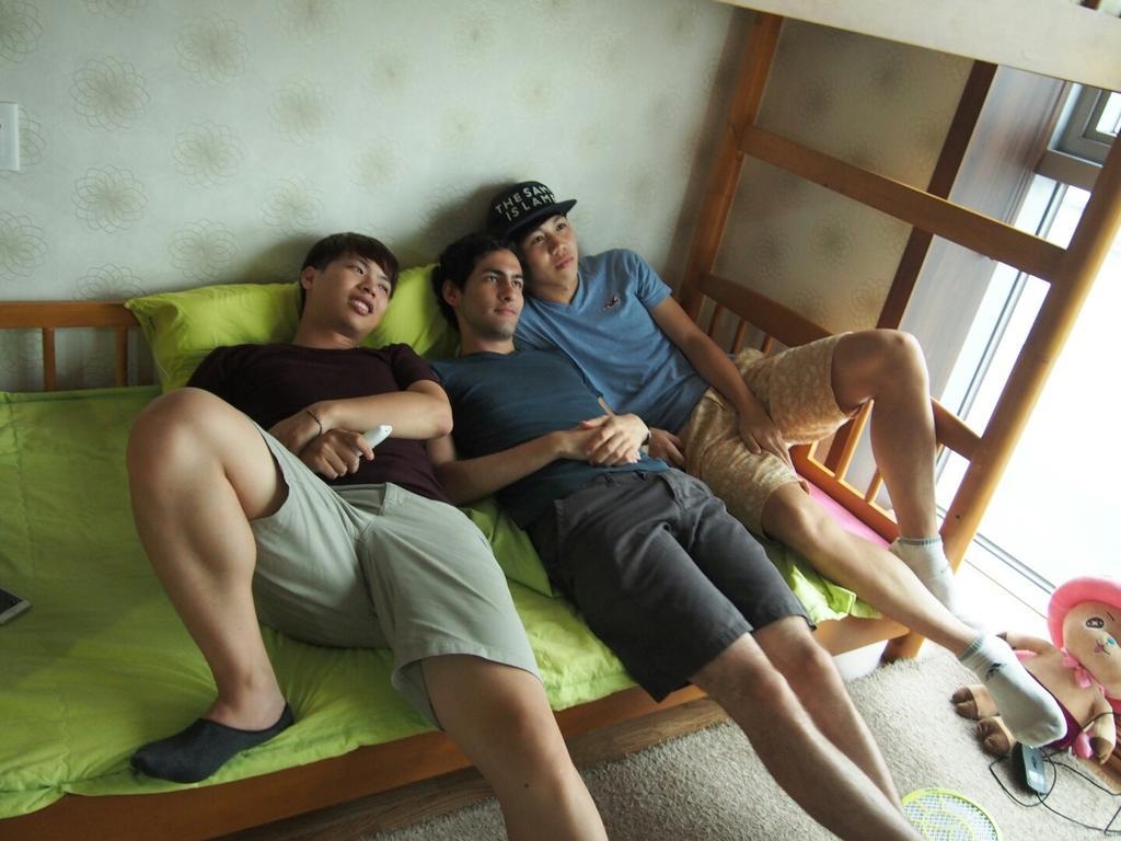 Aj House Hostel Busan Ruang foto